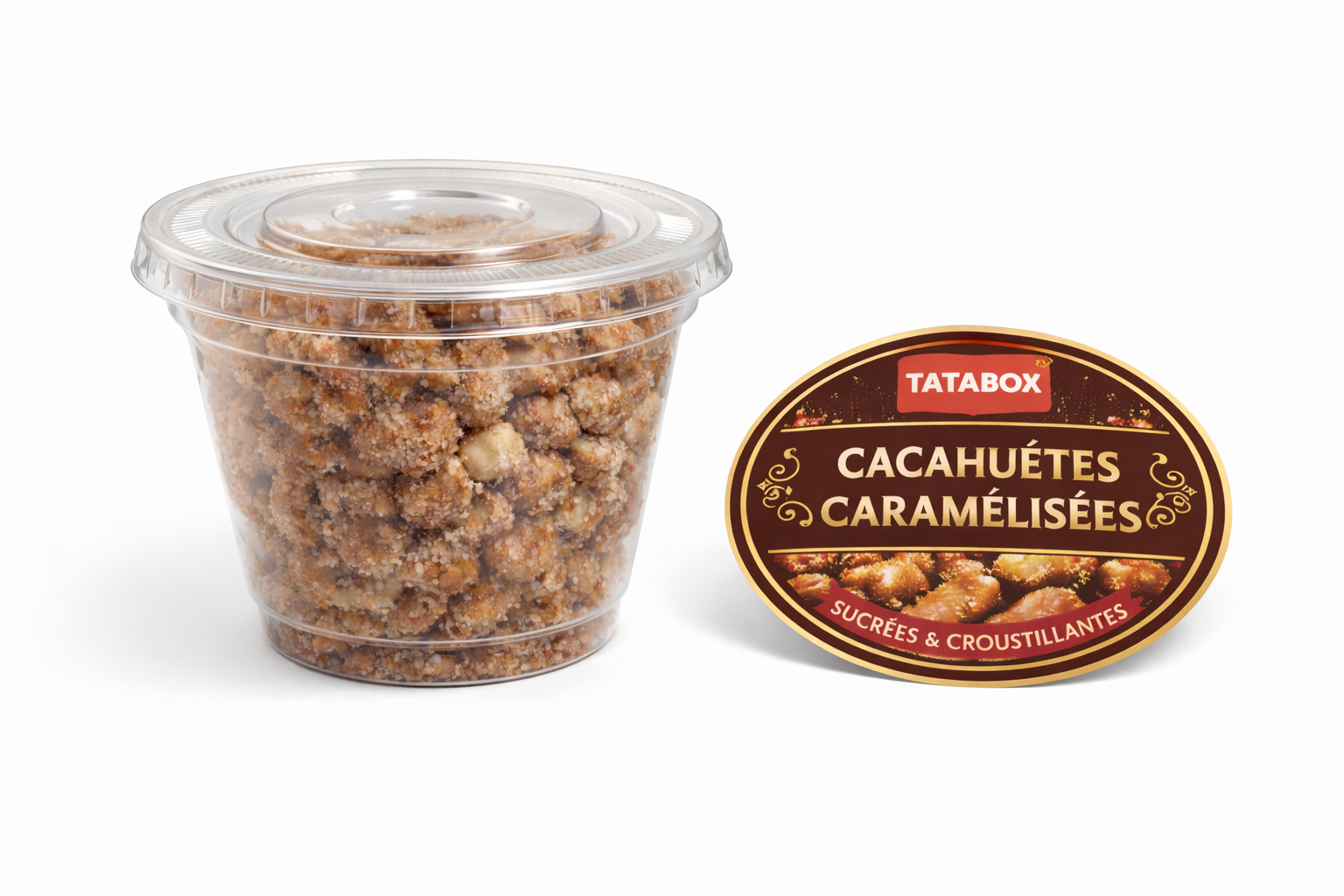 Cacahuetes caramélisées