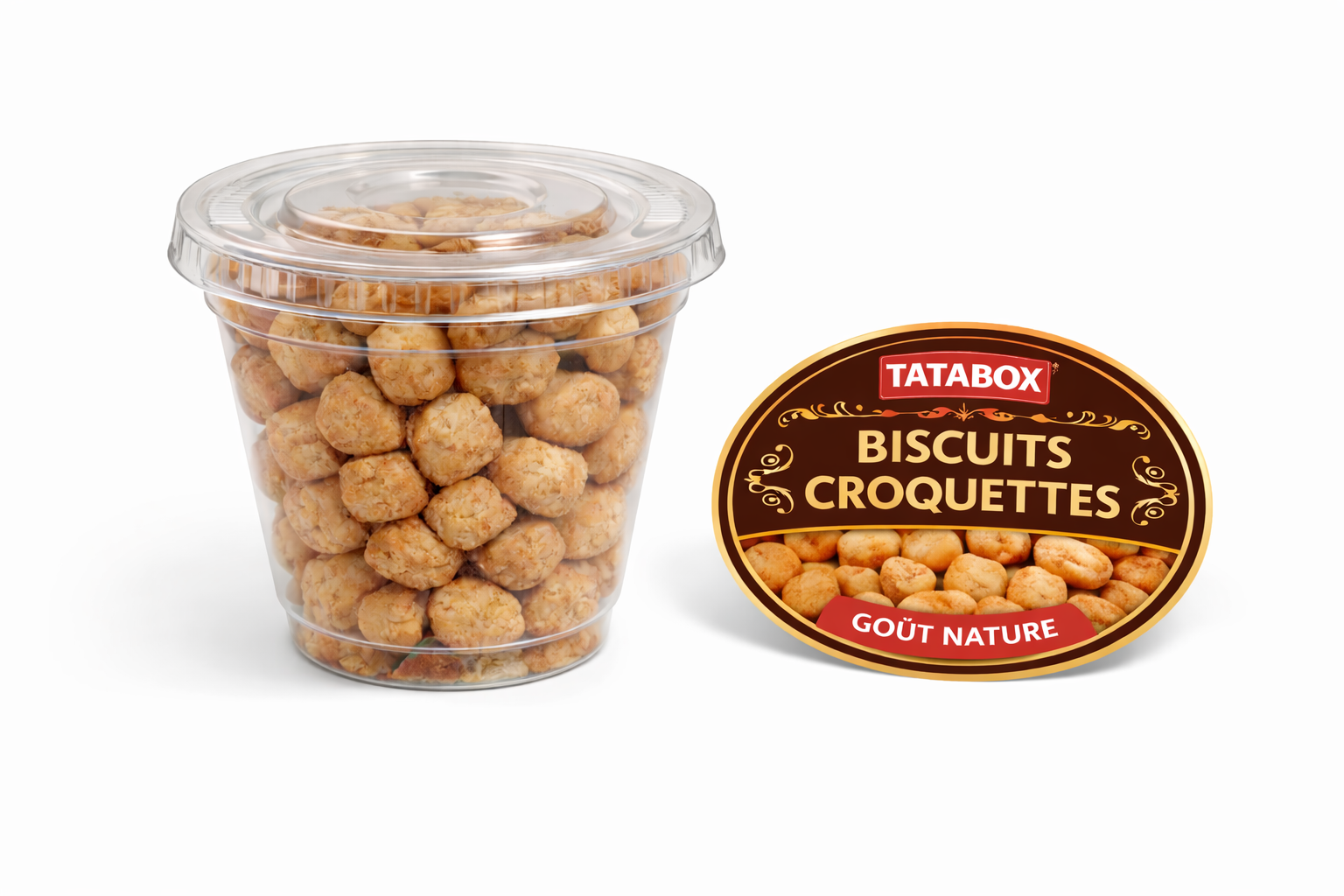 Biscuit croquette nature