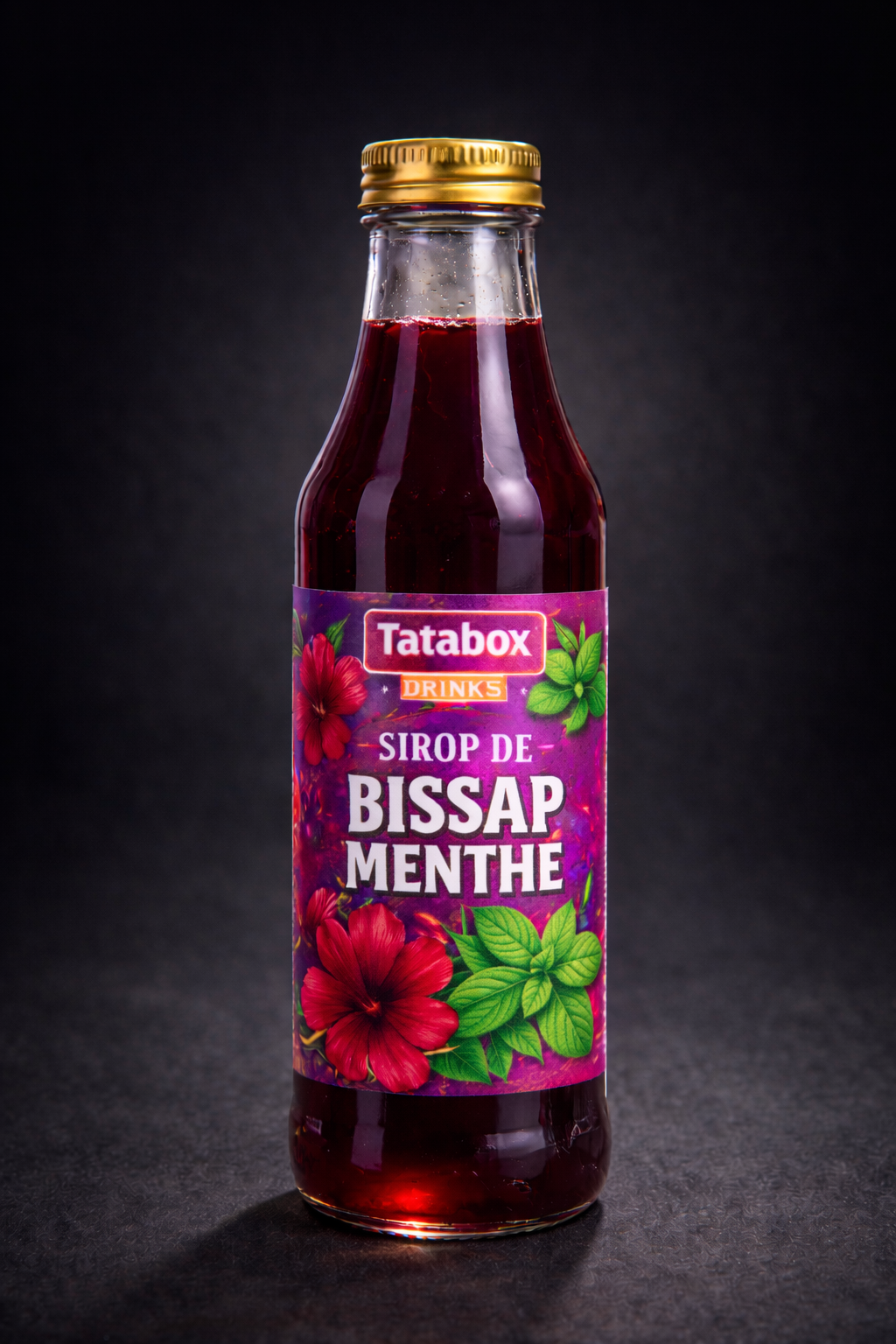 Sirop de Bissap à la menthe